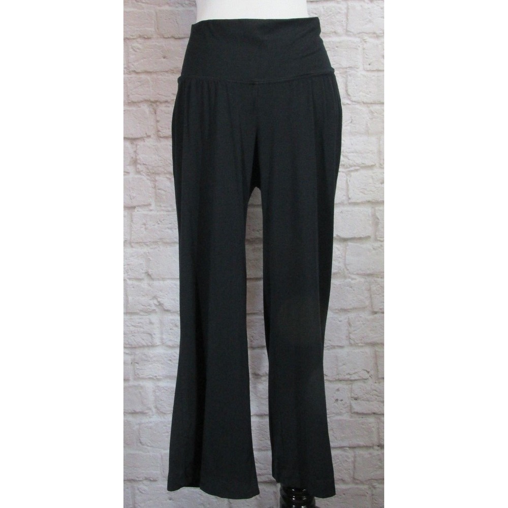 A Pea in the Pod Maternity Capri Pants‎ Small Stretch Black Belly Panel